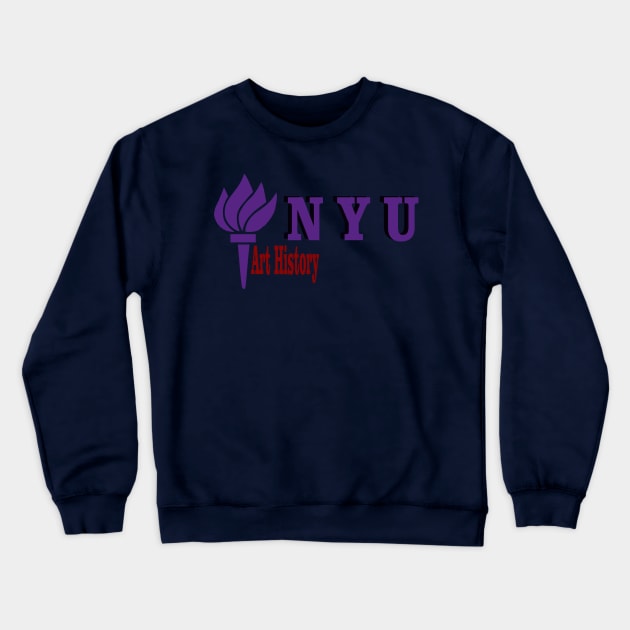 new york university Crewneck Sweatshirt by AMIN